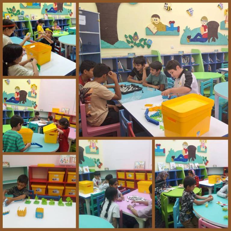 بازی و سرگرمی کودکان با کتاب و بازیهای فکری