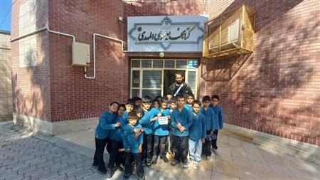 بازدید دانش آموزان